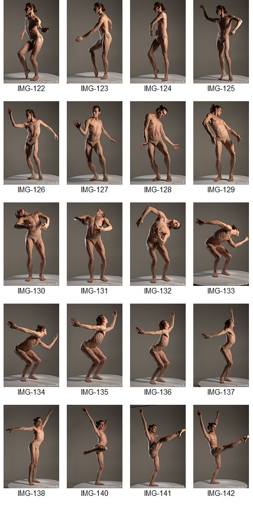 Artstation - 1700+ Complex Male Dancer Poses