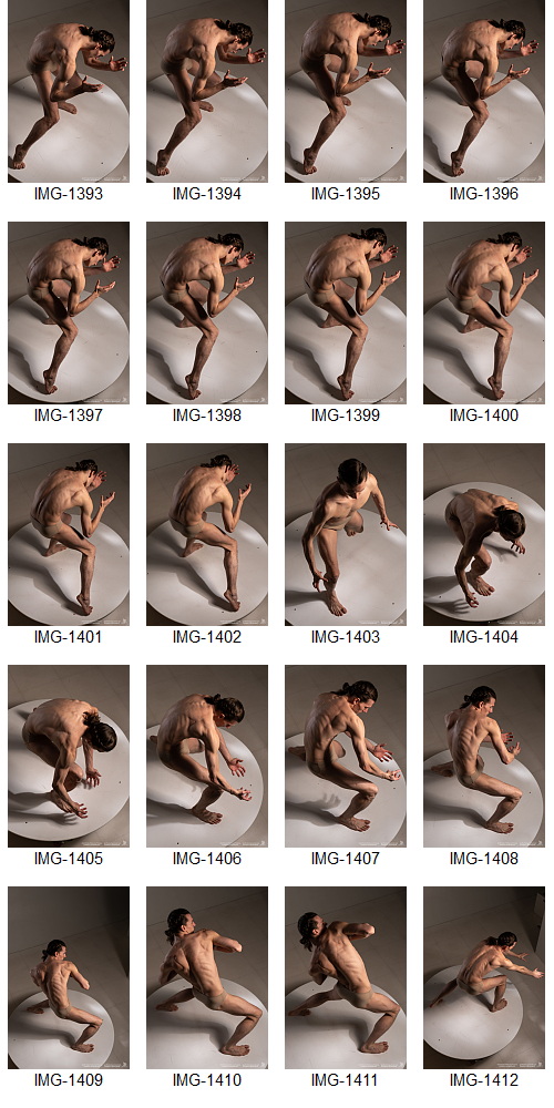 Artstation - 1700+ Complex Male Dancer Poses