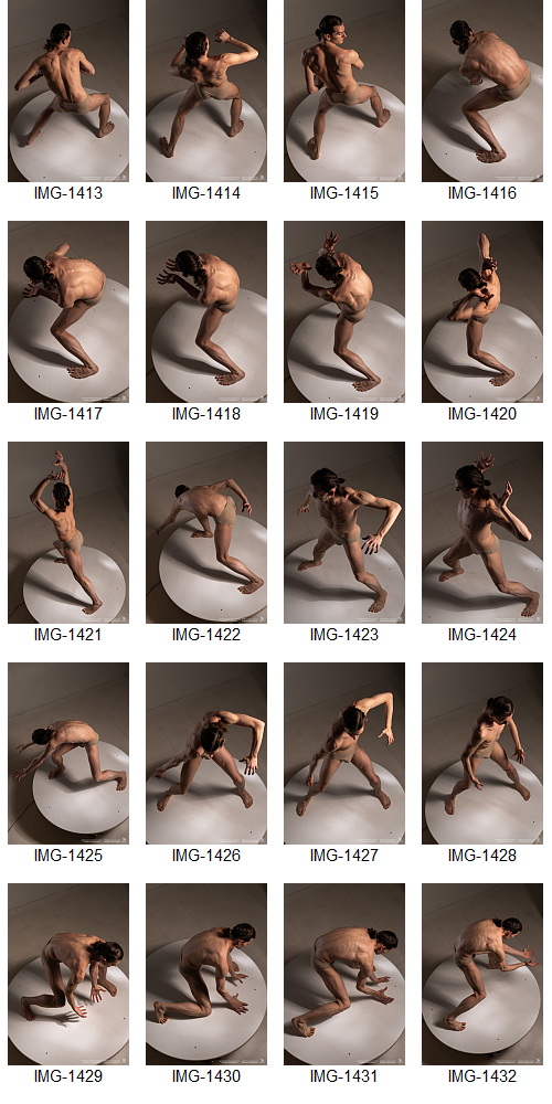 Artstation - 1700+ Complex Male Dancer Poses