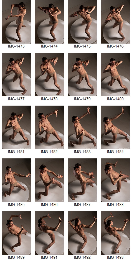Artstation - 1700+ Complex Male Dancer Poses