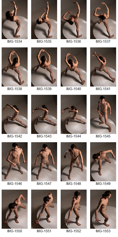 Artstation - 1700+ Complex Male Dancer Poses