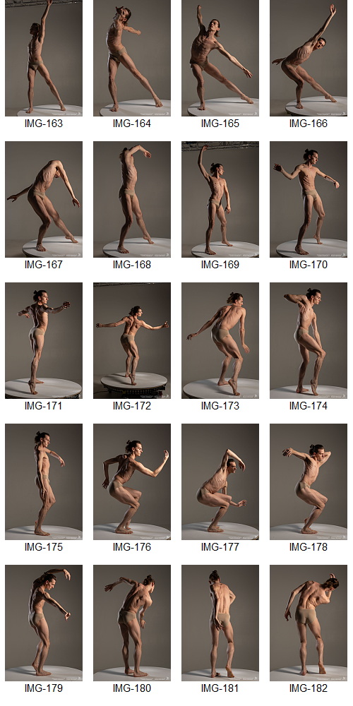 Artstation - 1700+ Complex Male Dancer Poses