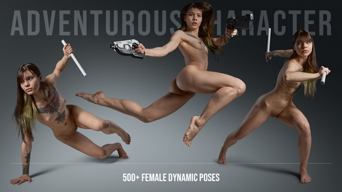 Pose & Reference Pack 800+