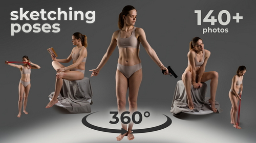 Pose & Reference Pack 800+