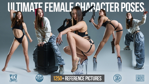 Pose & Reference Pack 800+