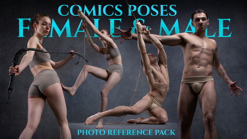 Pose & Reference Pack 800+
