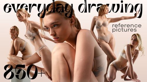 Pose & Reference Pack 800+