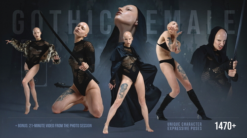 Pose & Reference Pack 800+