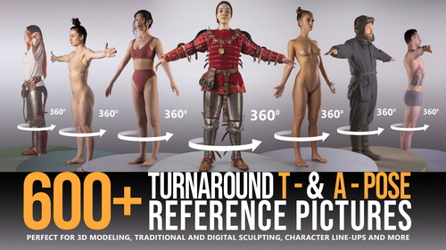 Pose & Reference Pack 800+