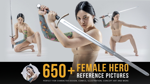 Pose & Reference Pack 800+