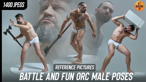 Pose & Reference Pack 800+