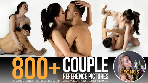 Pose & Reference Pack 800+
