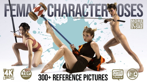 Pose & Reference Pack 800+