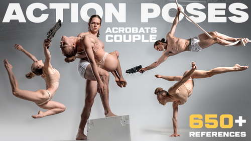 Pose & Reference Pack 800+