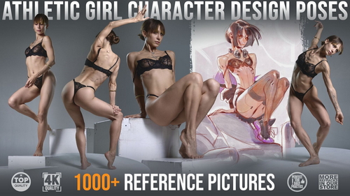 Pose & Reference Pack 800+