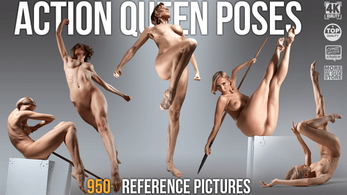Pose & Reference Pack 800+