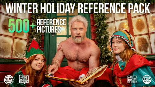Pose & Reference Pack 800+