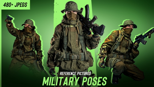 Pose & Reference Pack 800+