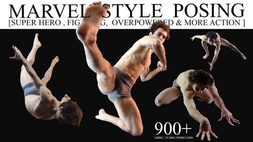 Pose & Reference Pack 800+