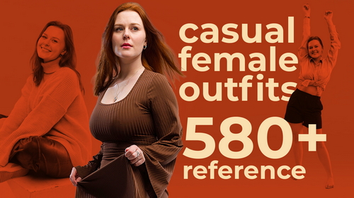 Pose & Reference Pack 800+