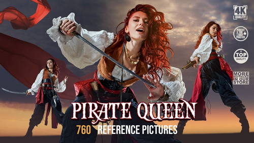 Pose & Reference Pack 800+
