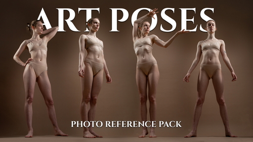 Pose & Reference Pack 800+