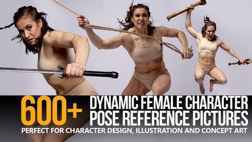 Pose & Reference Pack 800+