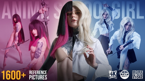 Pose & Reference Pack 800+