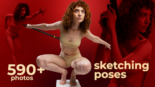Pose & Reference Pack 800+