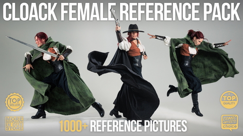 Pose & Reference Pack 800+