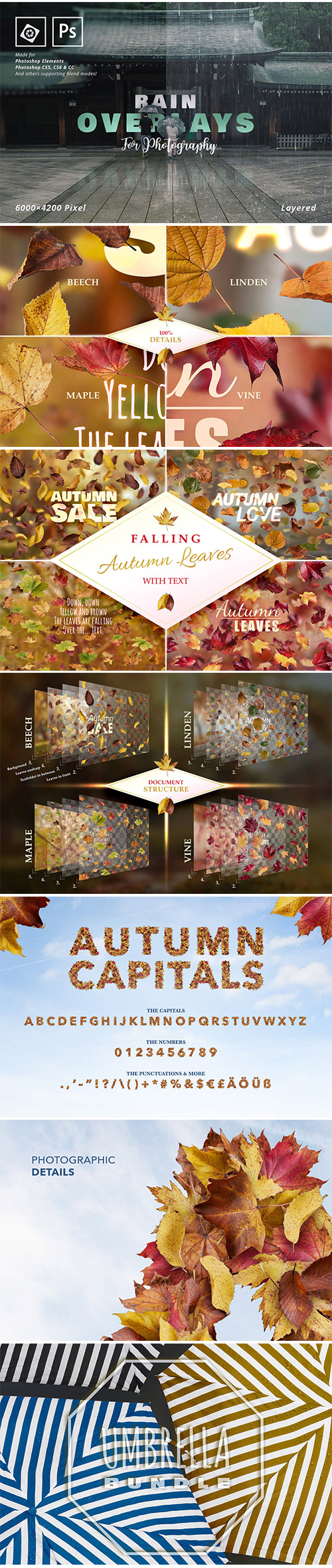 Mega Autumn Design Bundle with 700+ Elements