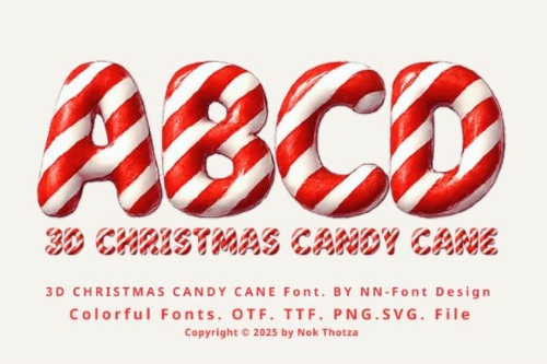 25 Colorful Christmas Decoration Fonts & Vector Elements 25 Colorful Christmas Decoration Fonts & Vector Elements