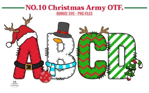 25 Colorful Christmas Decoration Fonts & Vector Elements 25 Colorful Christmas Decoration Fonts & Vector Elements