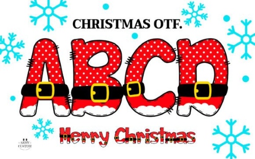 25 Colorful Christmas Decoration Fonts & Vector Elements 25 Colorful Christmas Decoration Fonts & Vector Elements