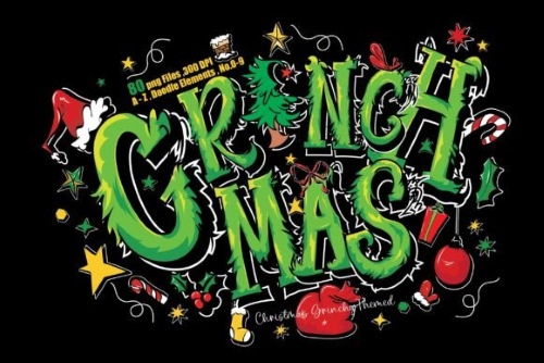 25 Colorful Christmas Decoration Fonts & Vector Elements 25 Colorful Christmas Decoration Fonts & Vector Elements