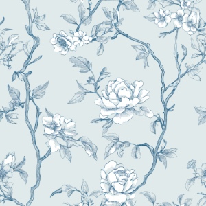 Toile De Jouy Print Design - Vintage Seamless Patterns #2, 44xEPS