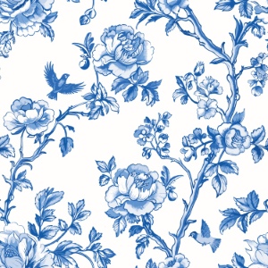 Toile De Jouy Print Design - Vintage Seamless Patterns #2, 44xEPS
