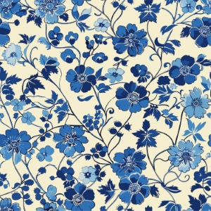 Toile De Jouy Print Design - Vintage Seamless Patterns #2, 44xEPS