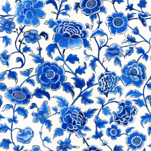 Toile De Jouy Print Design - Vintage Seamless Patterns #2, 44xEPS