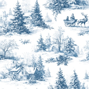 Toile De Jouy Print Design - Vintage Seamless Patterns #2, 44xEPS