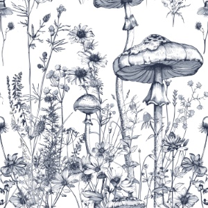 Toile De Jouy Print Design - Vintage Seamless Patterns #2, 44xEPS