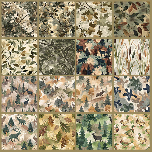 1000+ Seamless Camouflage Patterns 949xJPG, 123xPNG