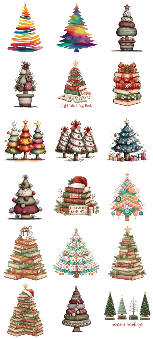 Christmas Tree Pretty Illustrations #12, 135xPNG Christmas Tree Pretty Illustrations #12, 135xPNG