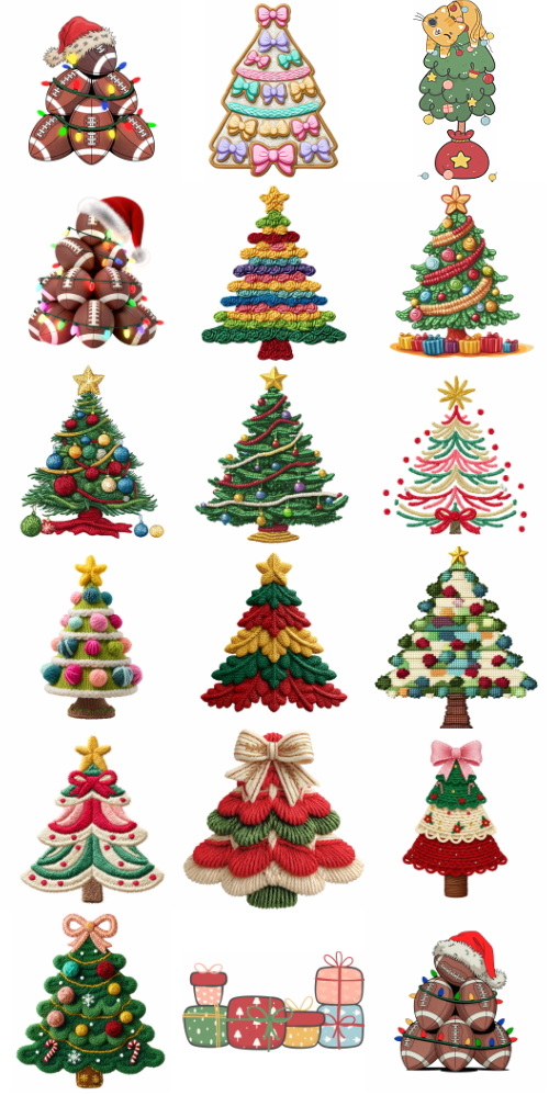 Christmas Tree Pretty Illustrations #20, 118xPNG Christmas Tree Pretty Illustrations #20, 118xPNG