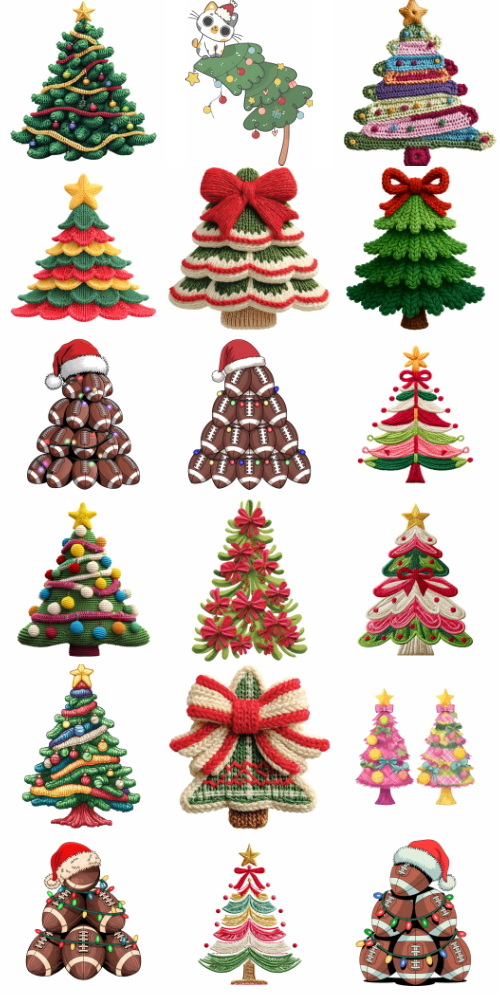 Christmas Tree Pretty Illustrations #20, 118xPNG Christmas Tree Pretty Illustrations #20, 118xPNG
