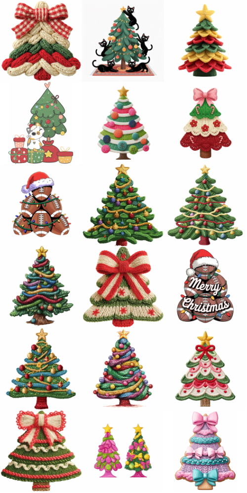 Christmas Tree Pretty Illustrations #20, 118xPNG Christmas Tree Pretty Illustrations #20, 118xPNG