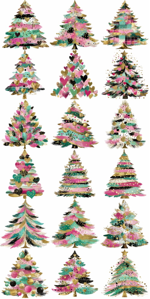 Christmas Tree Pretty Illustrations #21, 83xPNG Christmas Tree Pretty Illustrations #21, 83xPNG