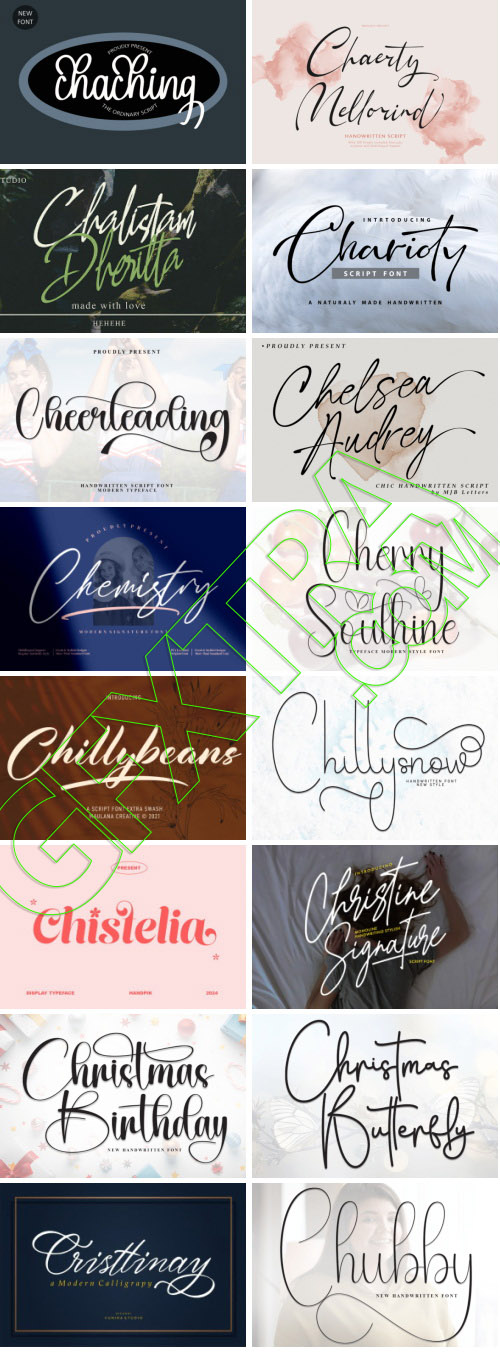Elegance Script 569 Typefaces Bundle 682xOTF 445xTTF