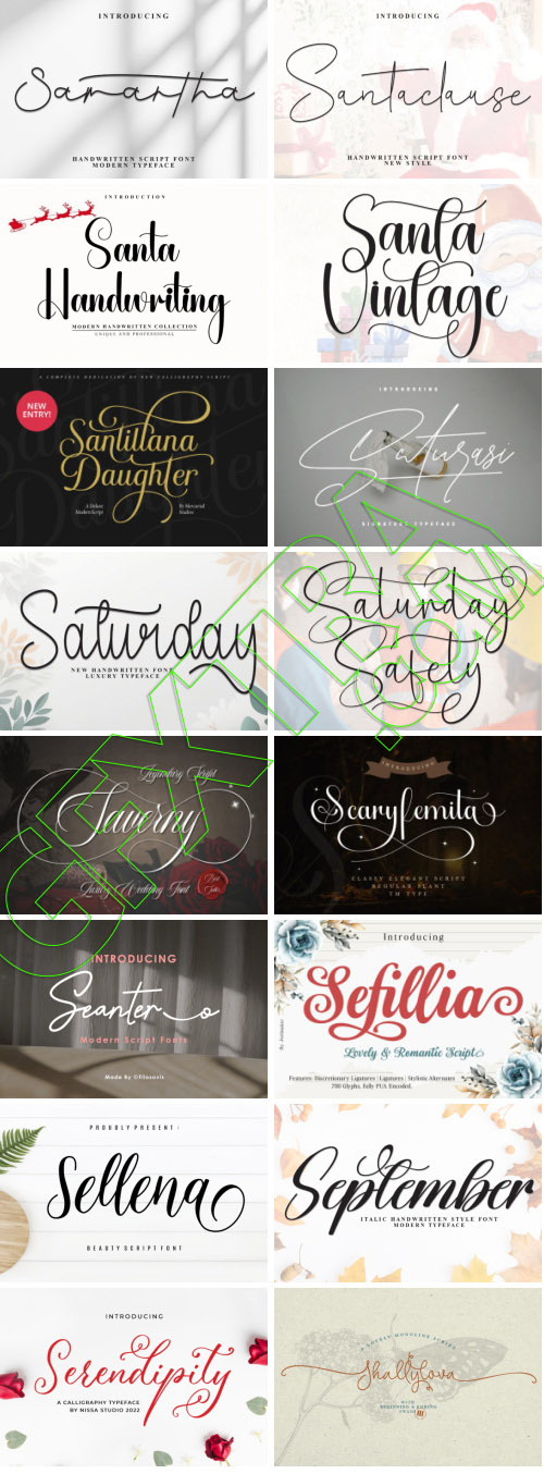 Elegance Script 569 Typefaces Bundle 682xOTF 445xTTF