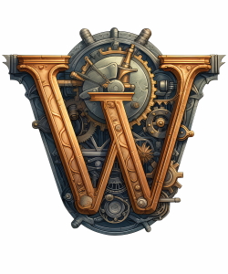 Steampunk Sublimation Alphabet 26xPNG